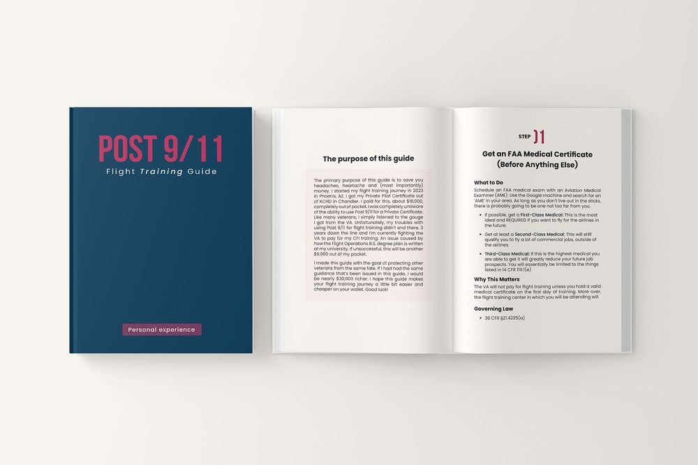 Post 9/11 Flight Training Guide